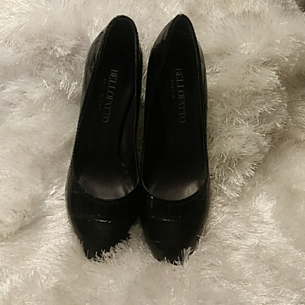 Bellofatto black heels size 35. (5)